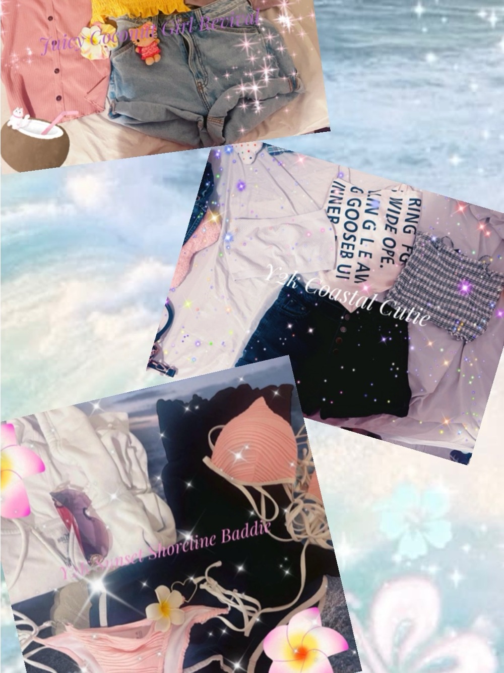 🌴✨ CUSTOM COASTAL / Y2K MYSTERY STYLE BUNDLE